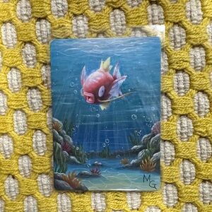 Hand Painted Pokemon Art Card